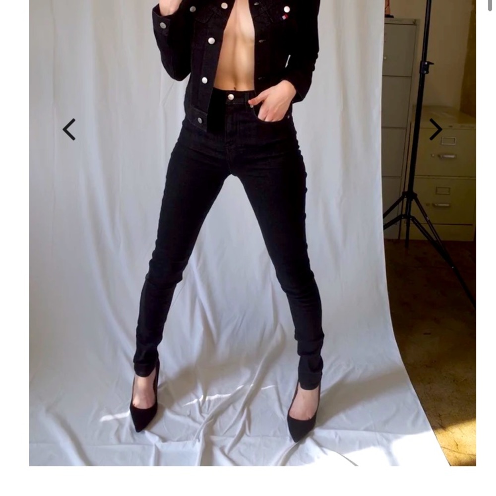 NWT L’ecole des femmes high waisted skinny denim